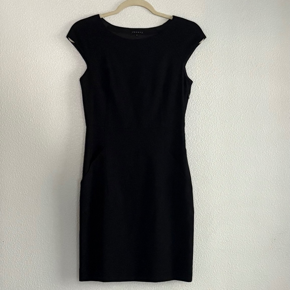 Theory Formal Syerra Polish Suit Sleeveless Dress